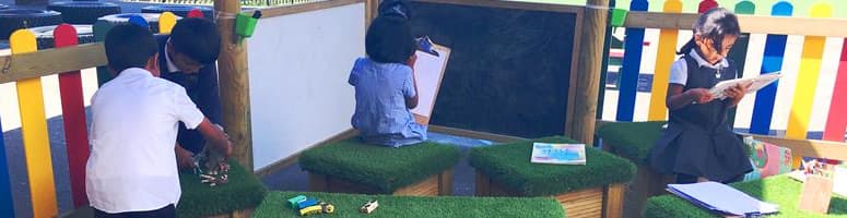 Lyon Park's Early Years Outdoor Play Equipment